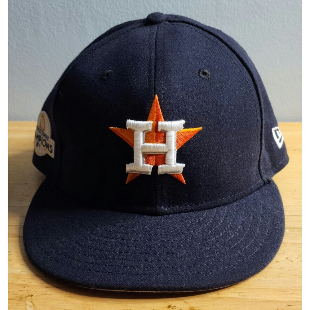 New Era 9Fifty Men's Cap Houston Astros World Series 2017 Navy Blue Snapback Hat